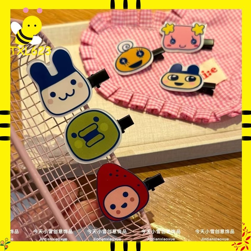 Tech Hair Accessories - Tamagotchi Series Hairpin Cartoon Duckbill Clip
