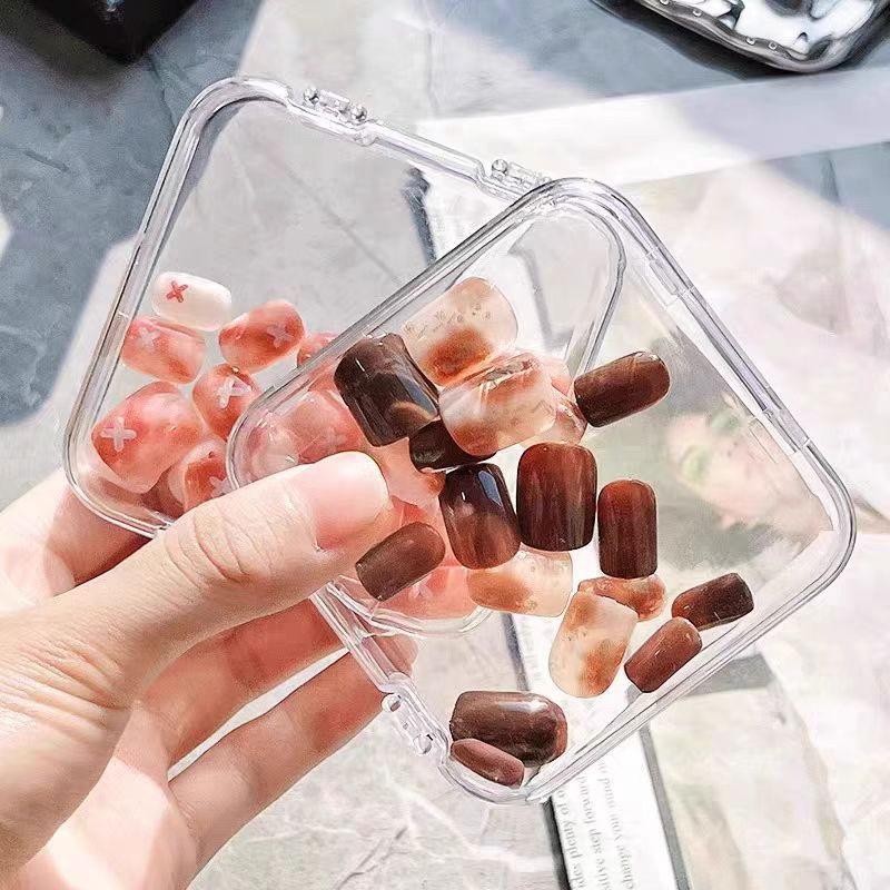 Tech Accessories Box - Hot！10/20PCS Press-On Nail Storage Acrylic Boxes