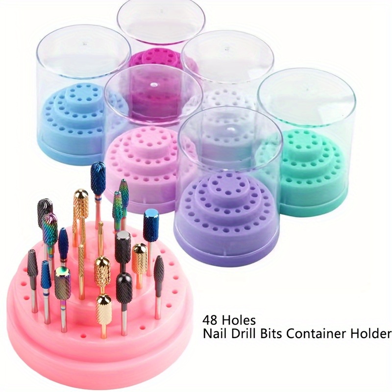Tech Accessories Box - 1pc Nail Drill Bit Holder XC