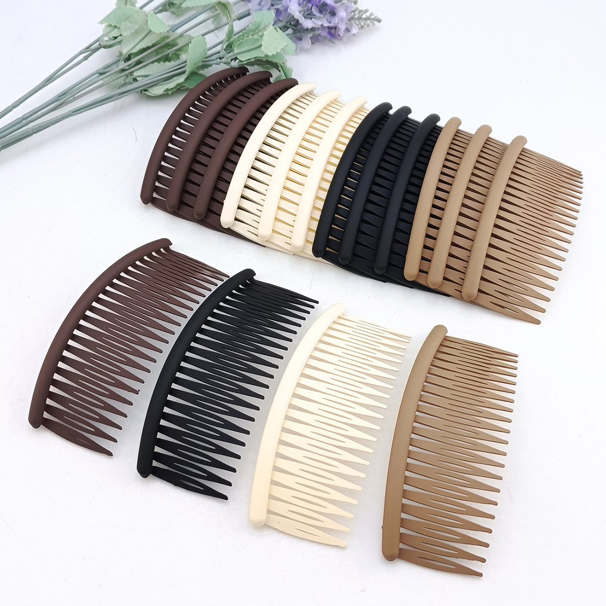 Tech Hair Accessories - 1/12 PCS Women Hair Comb Large