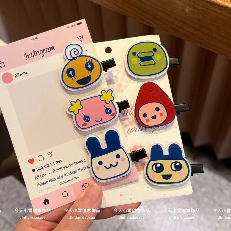 Tamagotchi Series Hairpin Cart - огляд і ціна Tech Hair Accessories