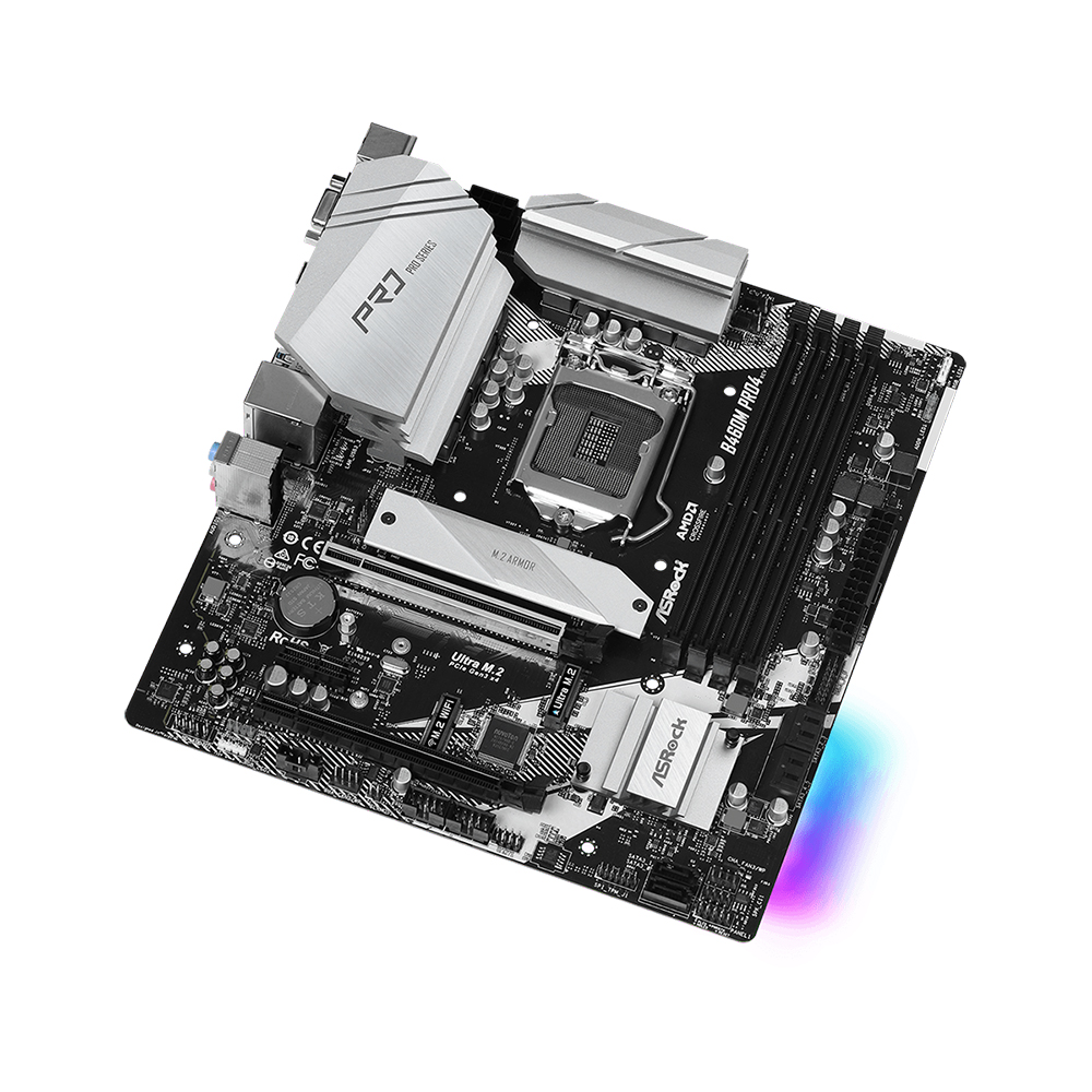 ASRock B460M PRO4 Motherboard  - огляд і ціна Intel Cpu Core I5