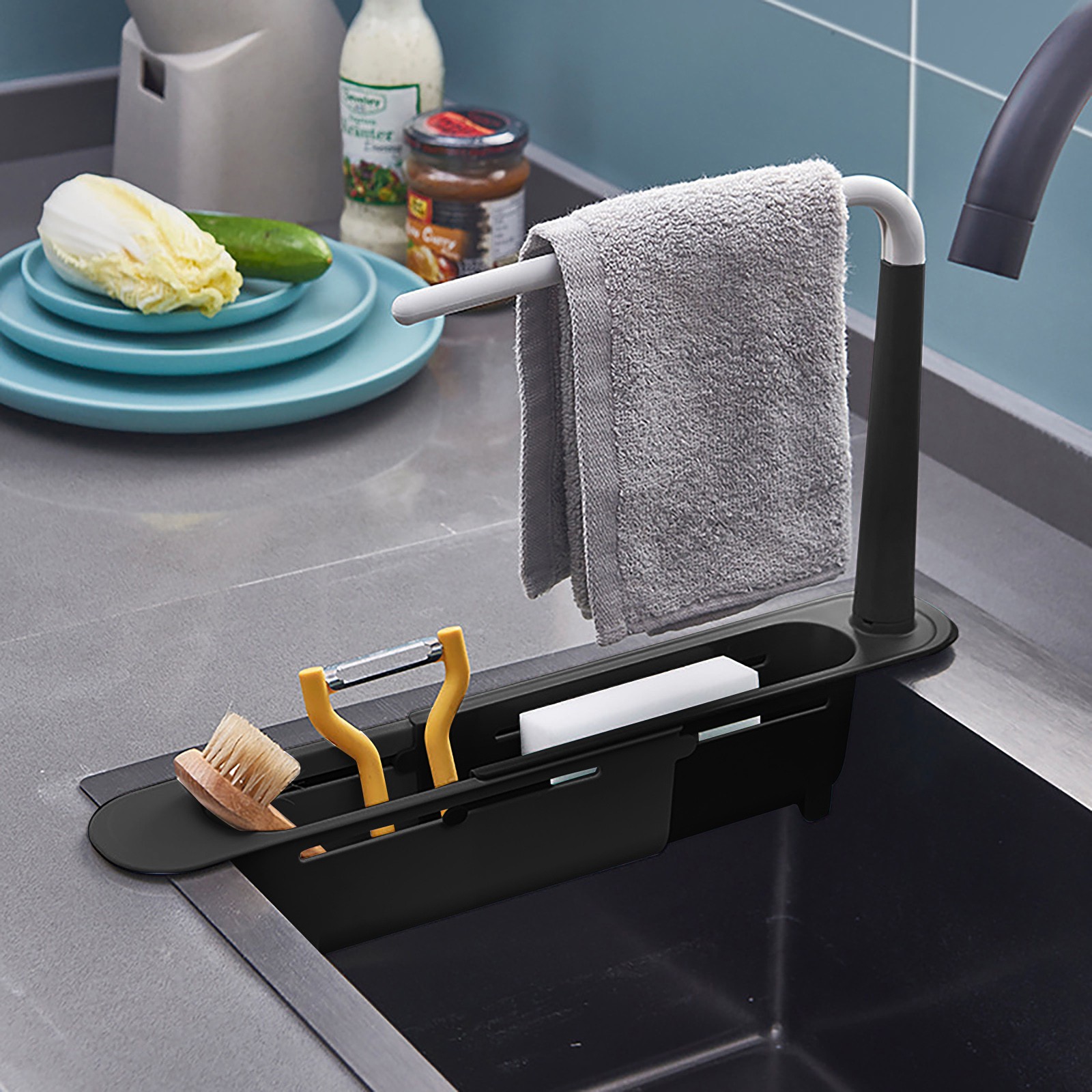 elescopic Sink Shelf Drainer R - огляд і ціна Tech Accessories Organizer