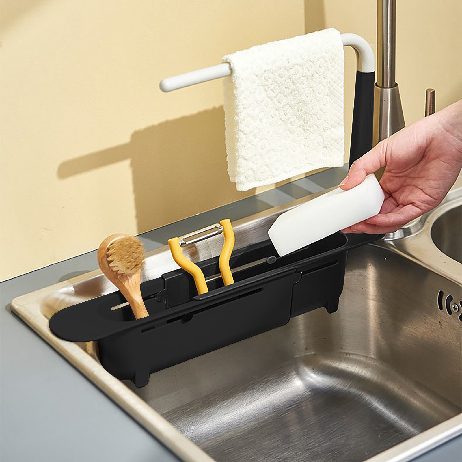 elescopic Sink Shelf Drainer R - огляд і ціна Tech Accessories Organizer