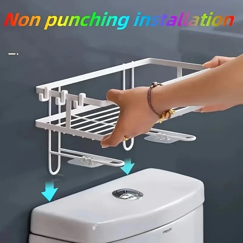 Over The Toilet Storage Shelf  - огляд і ціна Tech Accessories Organizer