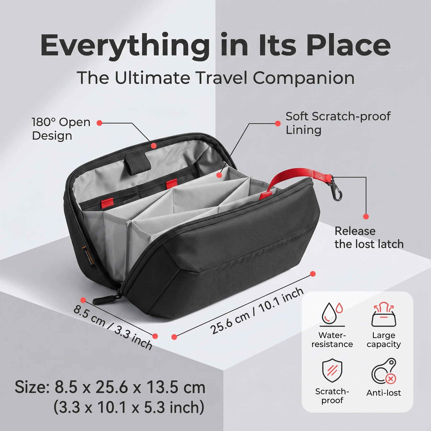 Travel Tech Organizer Pouch, W - огляд і ціна Tech Accessories Box