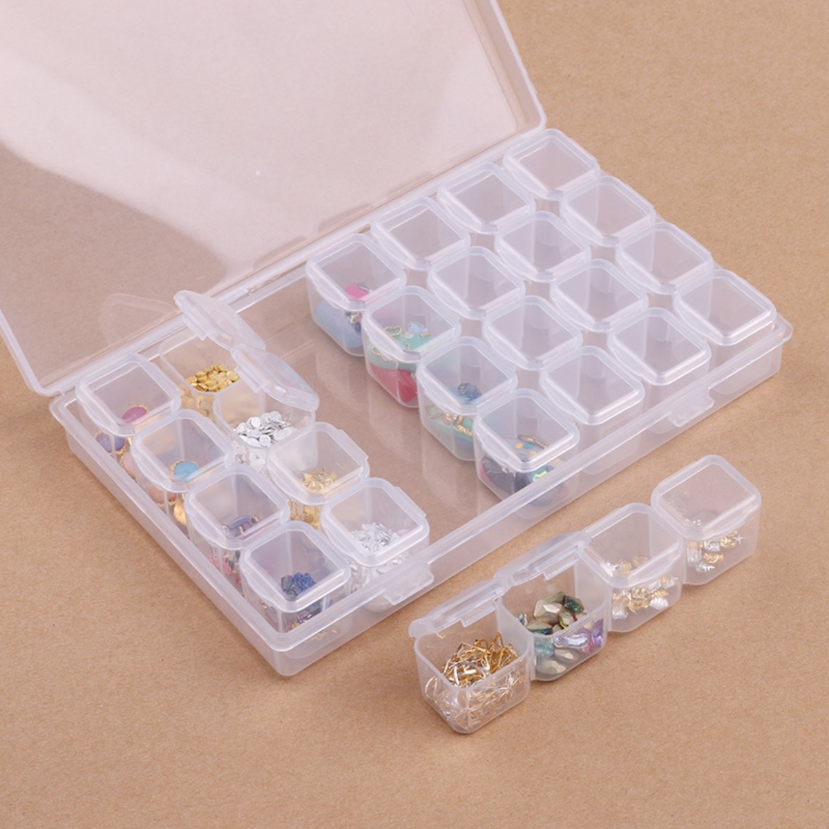 28 Girds Adjustable Plastic St - огляд і ціна Tech Accessories Box