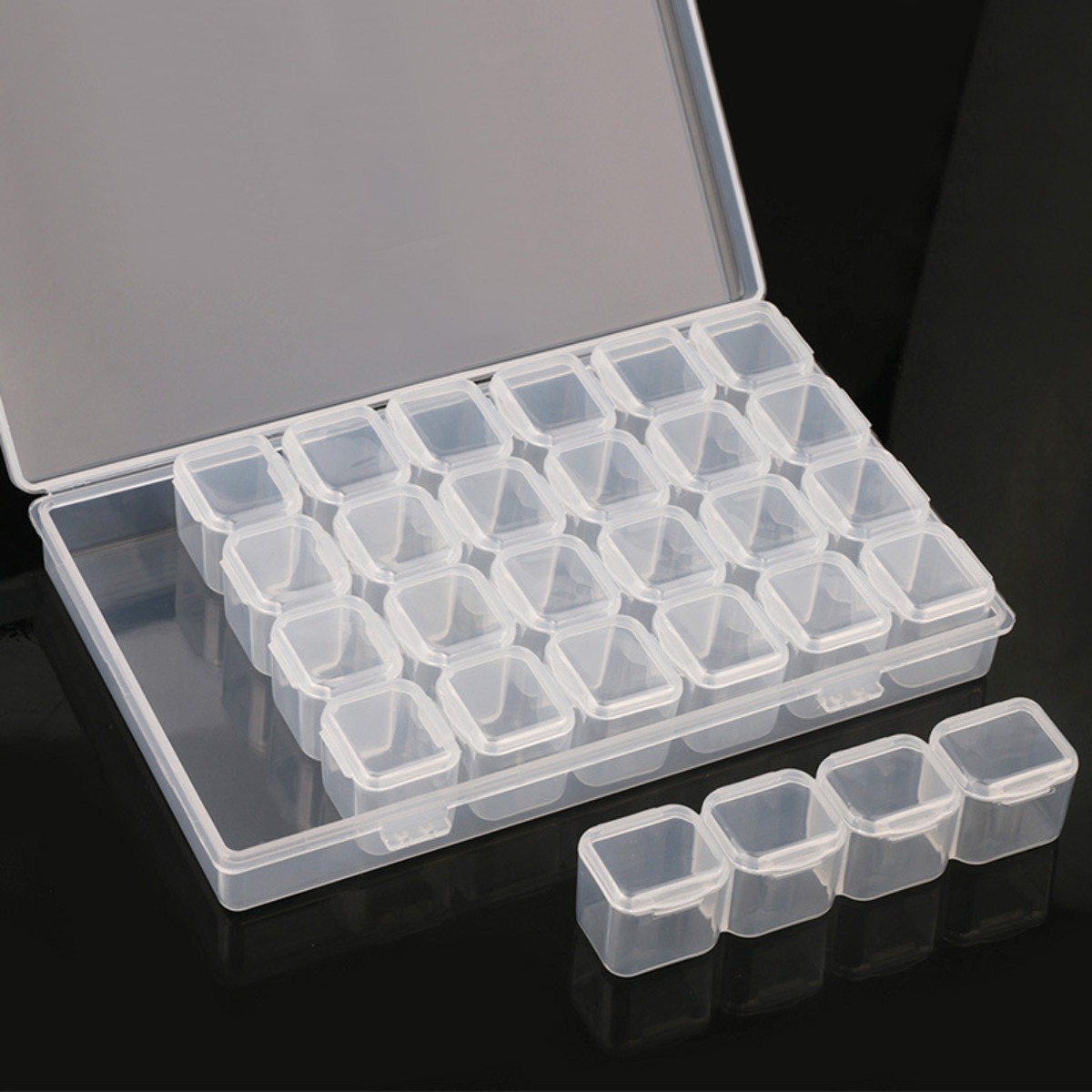 28 Girds Adjustable Plastic St - огляд і ціна Tech Accessories Box