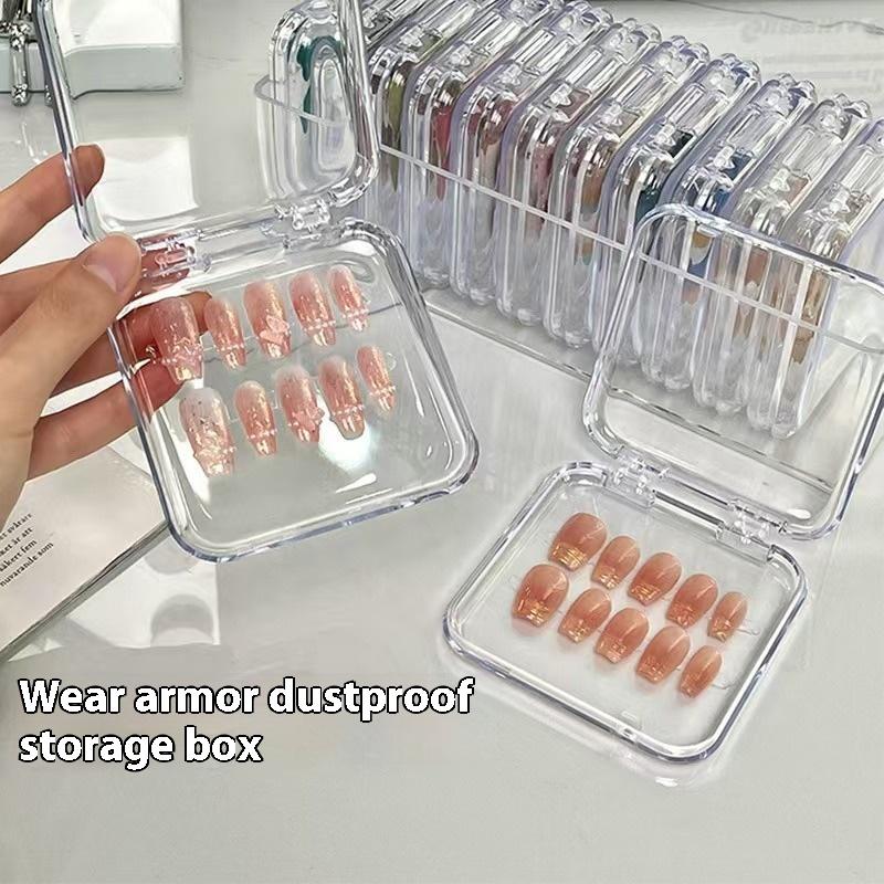 Hot！10/20PCS Press-On Nail Sto - огляд і ціна Tech Accessories Box
