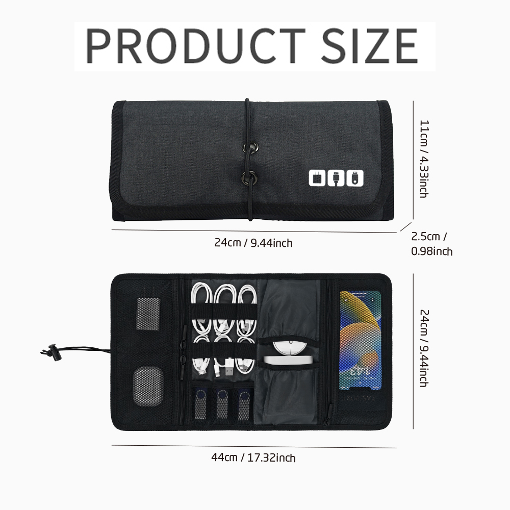 Tech Organizer Bag Cable Stora - огляд і ціна Tech Accessories Organizer