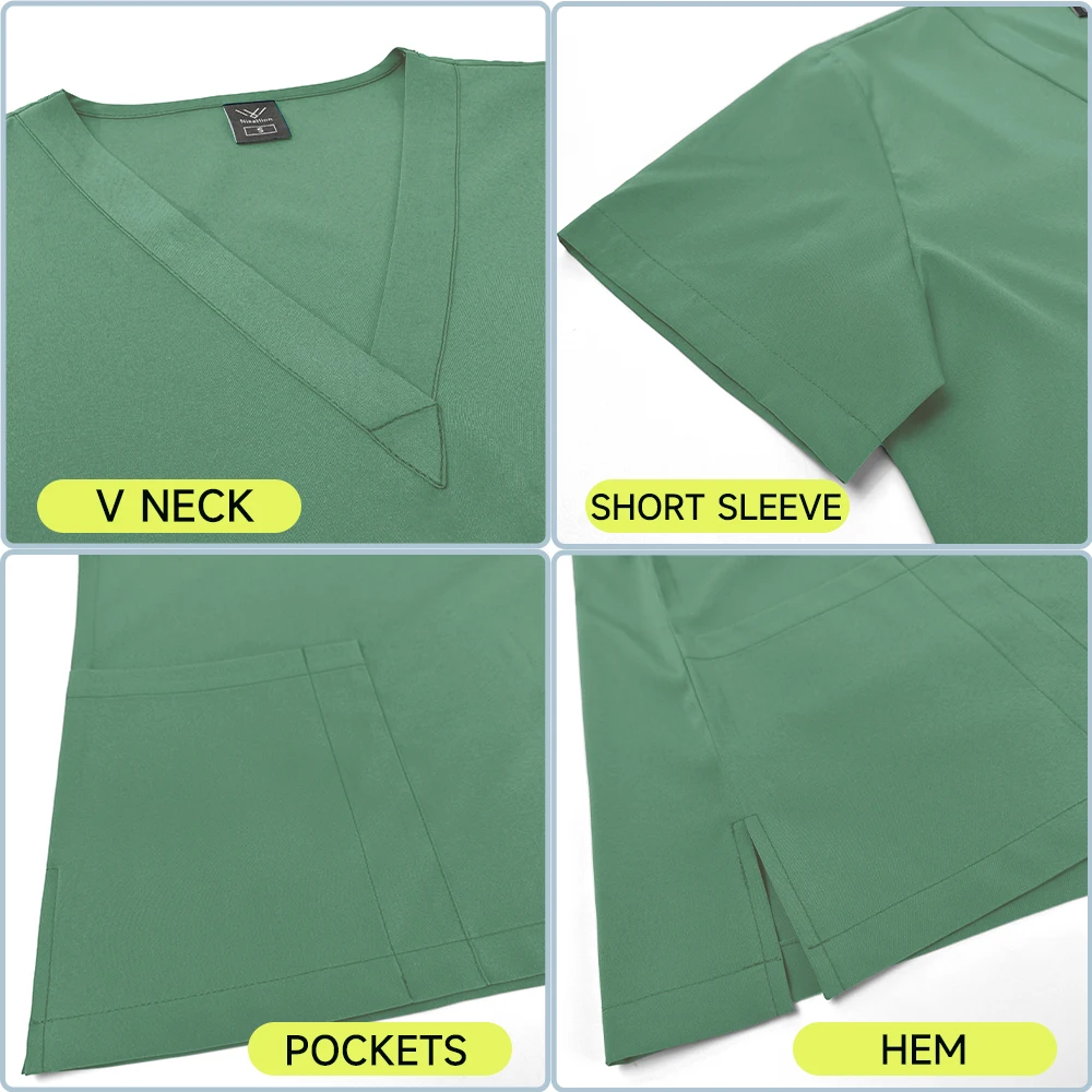 Medical Nurse Uniform 2Piece W - огляд і ціна Vet Tech Accessories