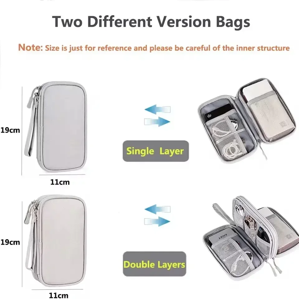 Travel Cable Bag Portable Digi - огляд і ціна Tech Accessories Organizer