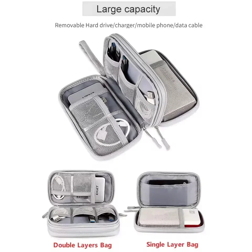 Travel Cable Bag Portable Digi - огляд і ціна Tech Accessories Organizer