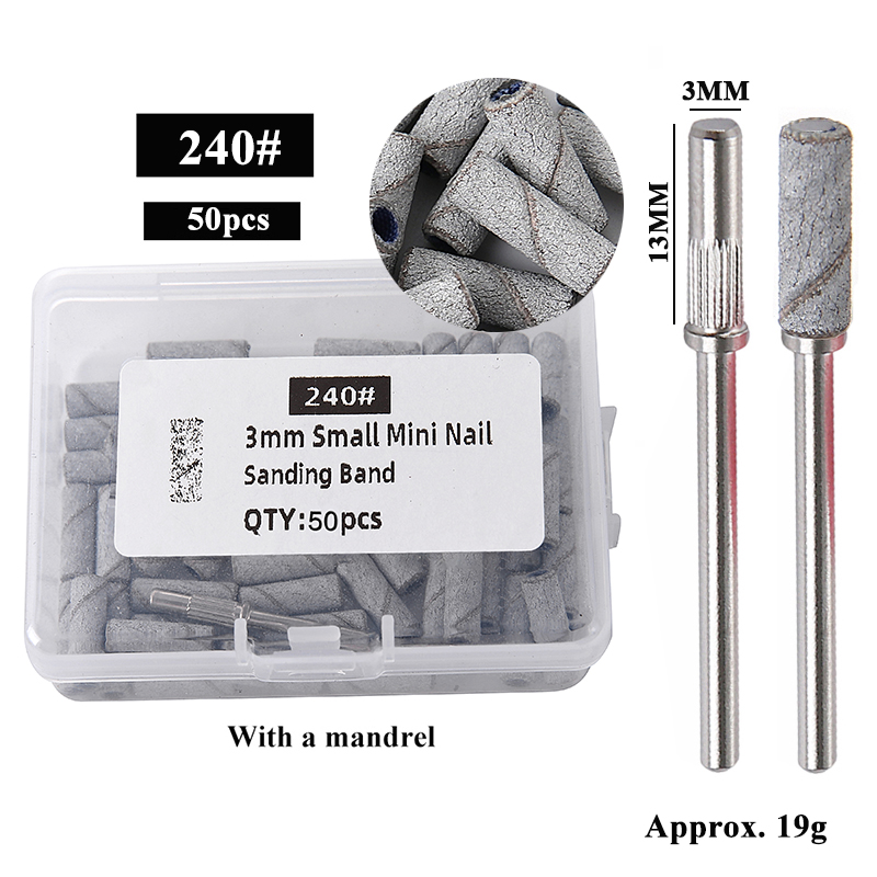 50pcs/box 3mm Mini Sanding Ban - огляд і ціна Tech Accessories Box