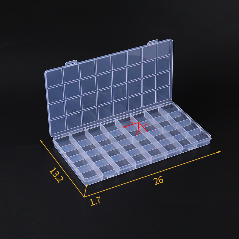 32/24/15 Grids Transparent Rec - огляд і ціна Tech Accessories Box