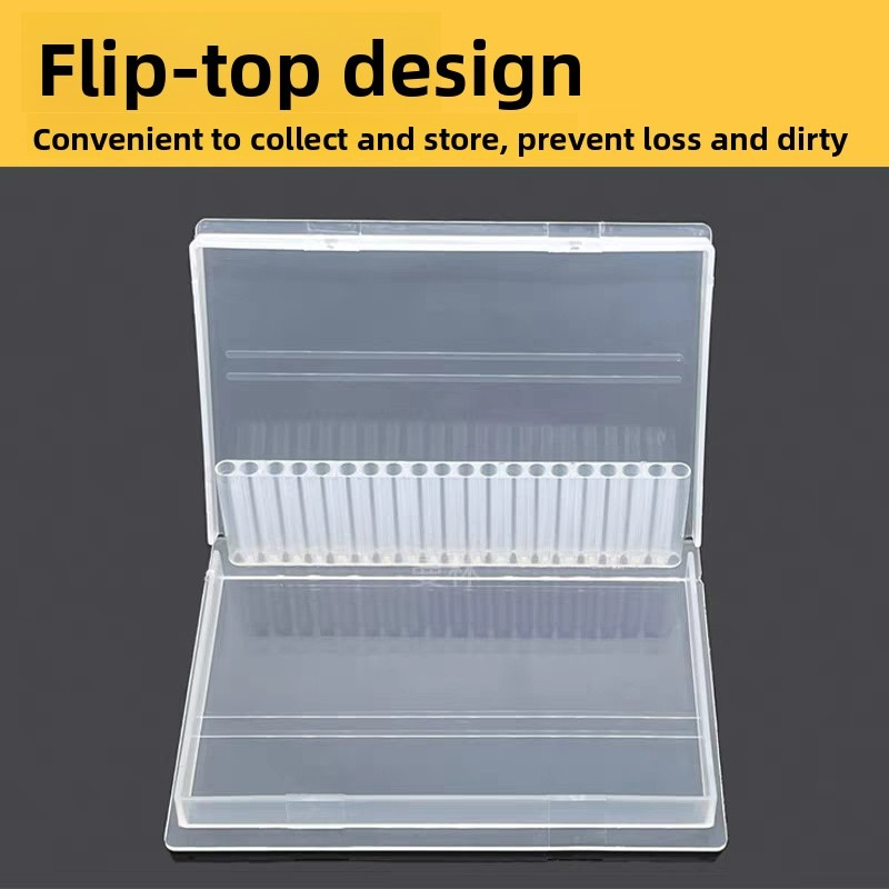 1/2/3PCS 20 Slots Clear Nail D - огляд і ціна Tech Accessories Box