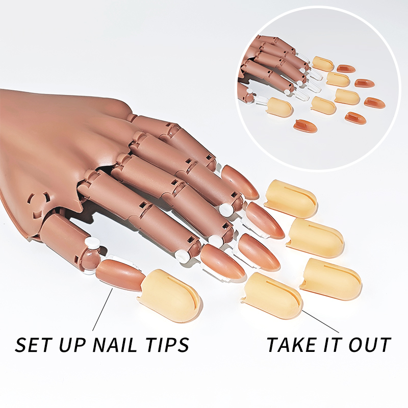 Nail Fake Practice Hand Movabl - огляд і ціна Tech Accessories Products