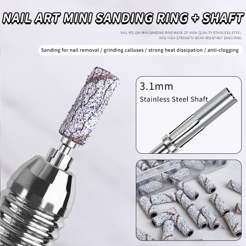 Nail Sanding Bands Rings Cap M - огляд і ціна Tech Accessories Products